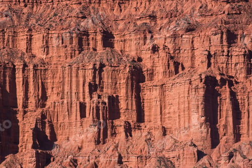 Preview: Los Coloradas red cliffs, Valley of the Moon (Valle de la Luna), Ischigualasto Provincial Park, San