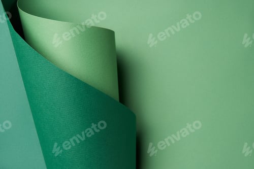 Preview: beautiful abstract green paper background