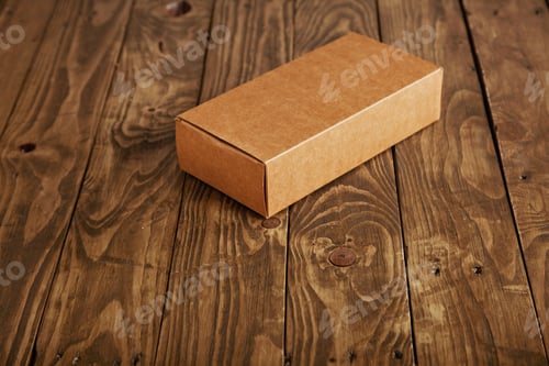 Preview: Cardboard craft package box and bag set