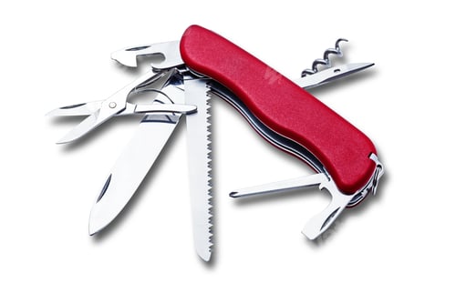 Preview: Swiss army knife isolated