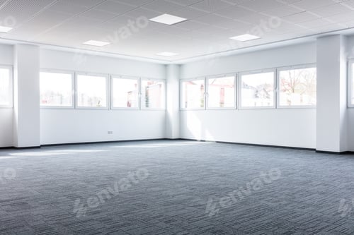 Preview: Empty new office for rent