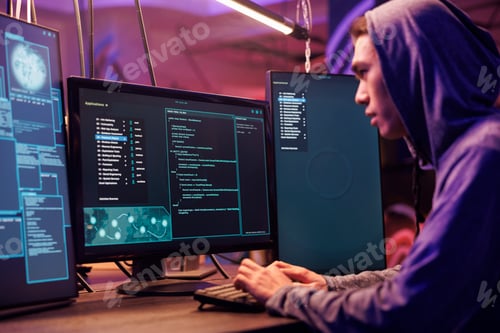 Preview: Hacker using ransomware to attack server