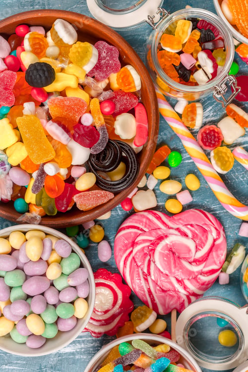 Preview: Colorful Candies mixed