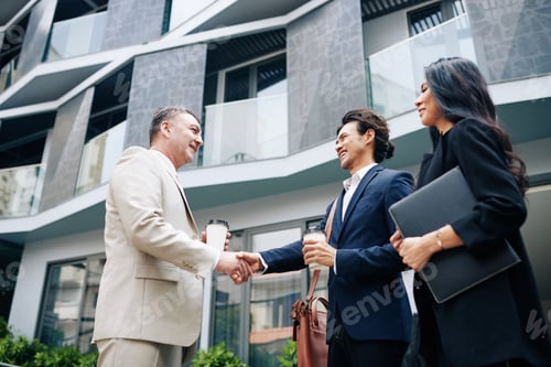Preview: Business partners shaking hands