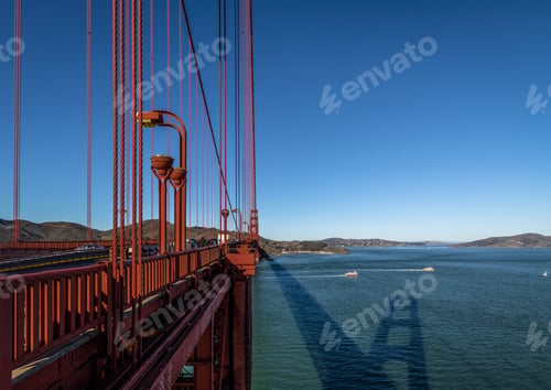 Preview: Golden Gate Bridge Detail - San Francisco, California, USA