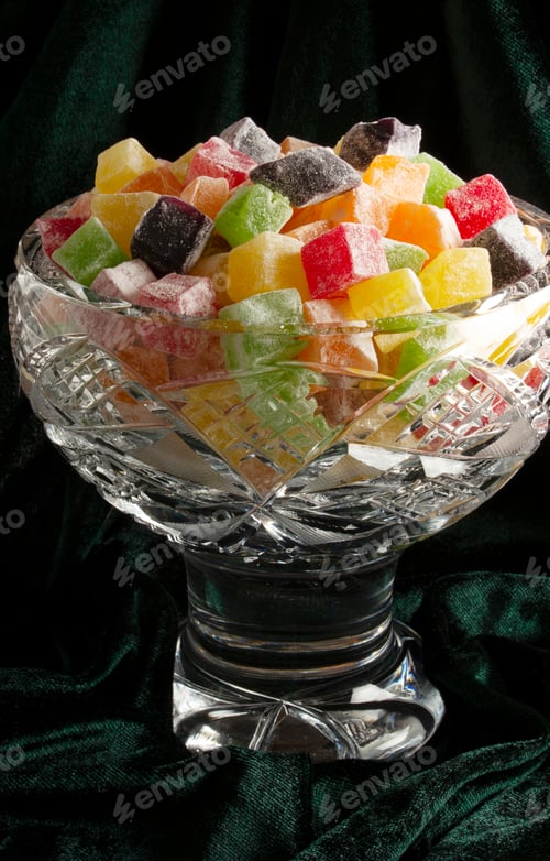 Preview: Mixed, colorful delicious Turkish delights