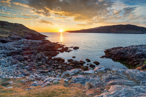 Preview: Sunset from Hushinish on the Isle of Harris