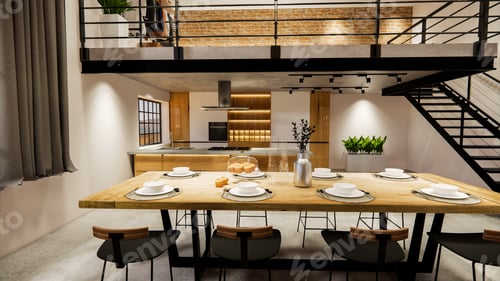 Vorschau: 3D-Hausinterieur