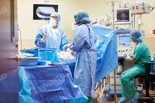 Preview: Surgical Team Working In Operating Theatre