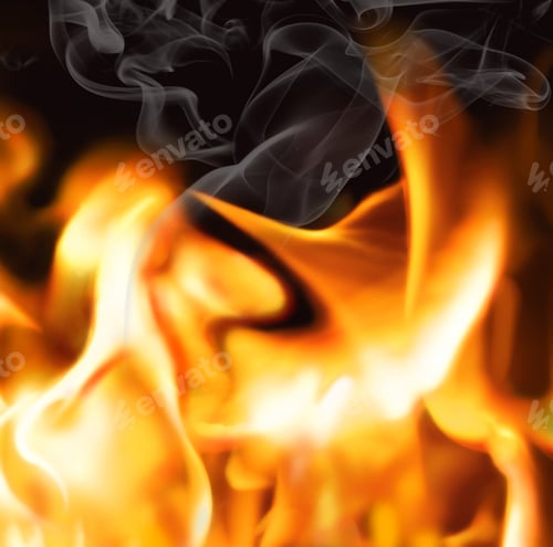 Preview: wall-fire background or texture close up