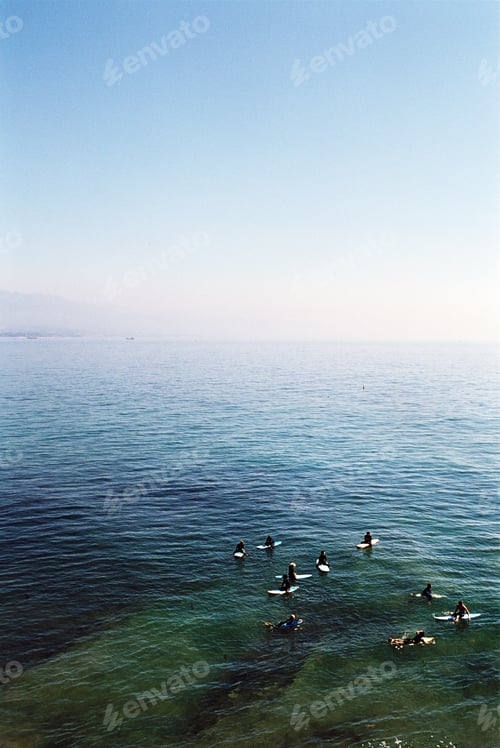 Preview: Surfers, Santa Barbara, California, USA