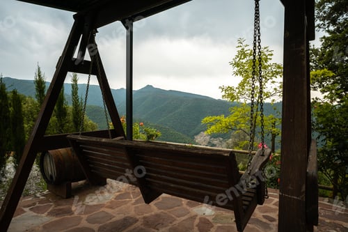Preview: Scenic View from Mountain Swing