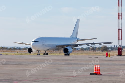 Preview: Airplane at the International Airport