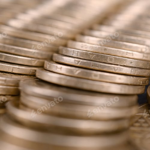 Preview: Financial success ukrainian money background for rich life concepts