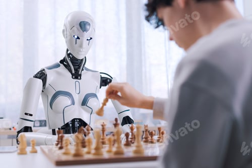 Desafío ajedrecístico: enfrentamiento entre niño y robot