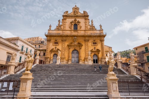 Preview: Panoramic view of Modica, Sicily