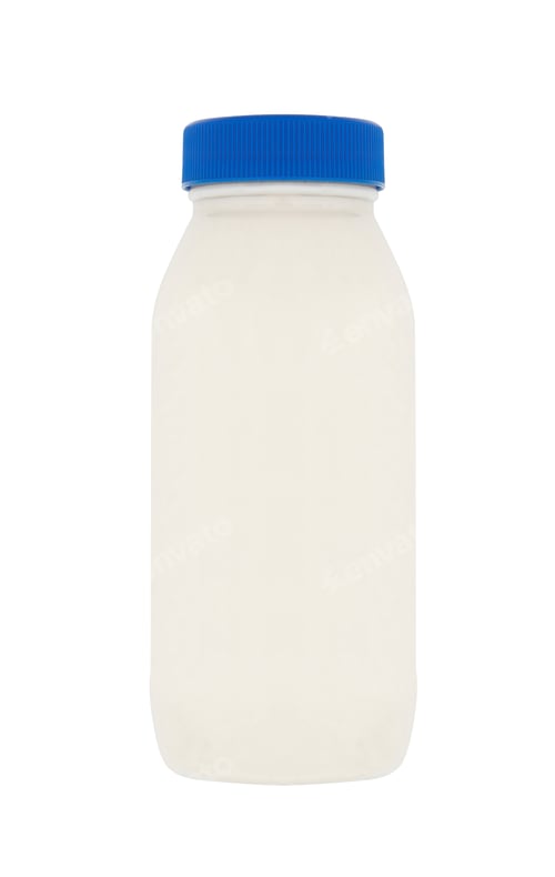 Preview: plastic bottle isolated on white