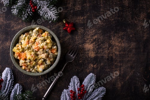Preview: Traditional New year russian salad Olivier