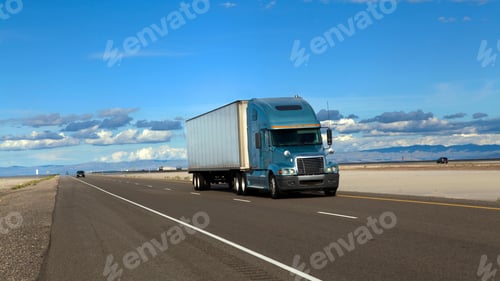 Preview: Van mockup isolated concept, Truck mock up