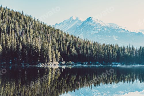 Preview: Bear Lake, Rocky Mountains, Colorado, USA.