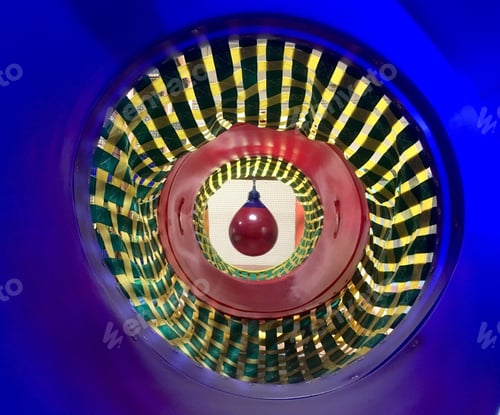 Preview: Looking through Indoor playground tunnel