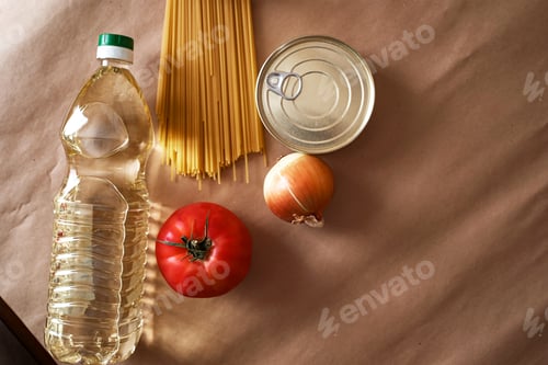 Preview: Shopping for products, delivery or donation, food shelf stock for quarantine