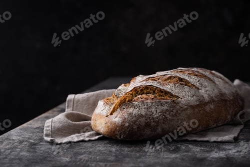 Preview: Fresh homemade bread with a crispy crust