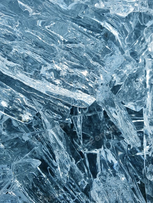 Preview: Christmas Ice texture. Abstract blue Christmas Background.