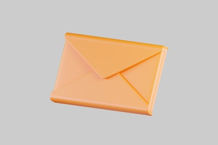 Preview: Golden Envelope with Yellow Detailing