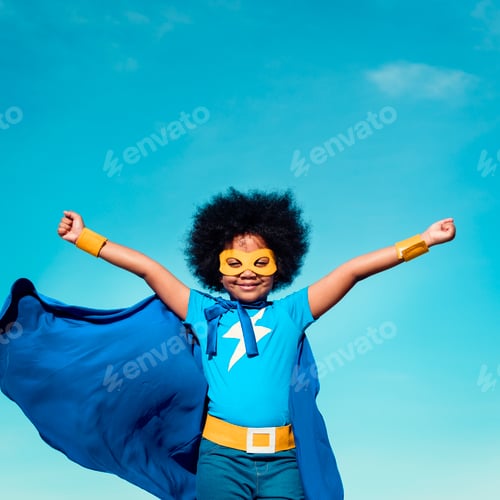 Preview: Little Boy Super Hero Concept