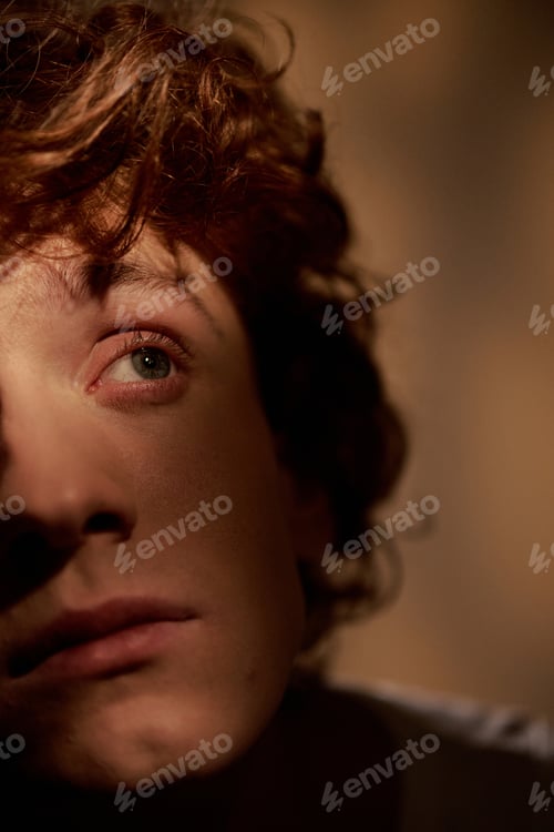Preview: Half Face of Man