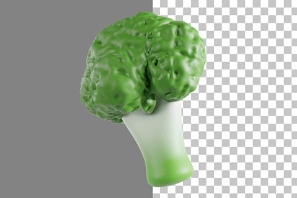 Preview: Broccoli 3D Icon