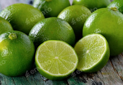 Preview: lime on wooden table