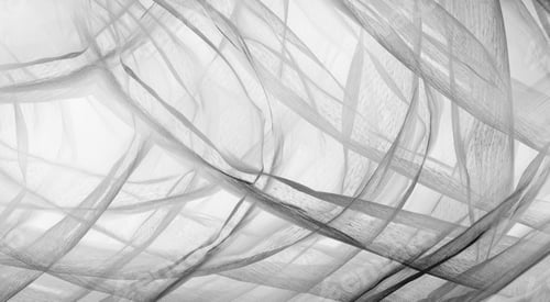 Preview: Soft focus of white fabric texture with light for abstract background.