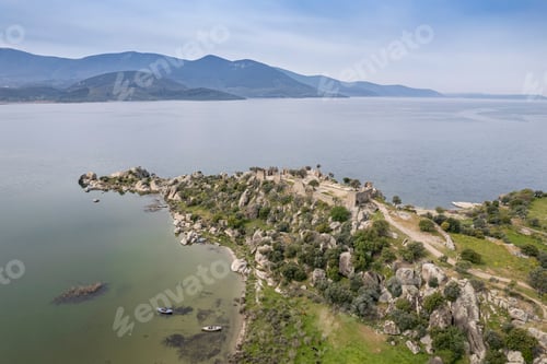 Preview: Bafa Lake Natural Park view in Turkey