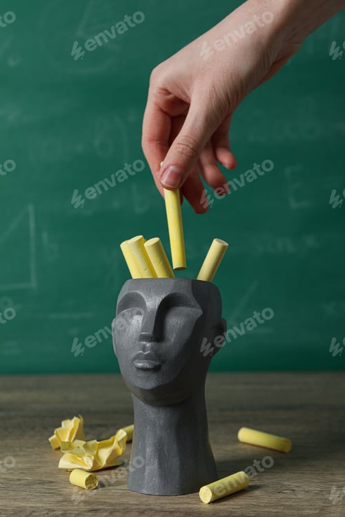 Preview: Concept of school and education with blackboard