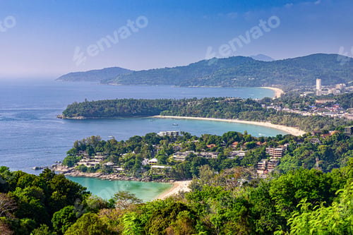 Preview: Three beaches View Point at Phuket in Thailand