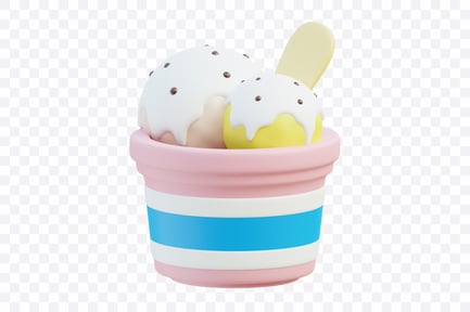Preview: Colorful Ice Cup