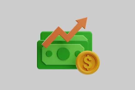 Preview: Money increase concept