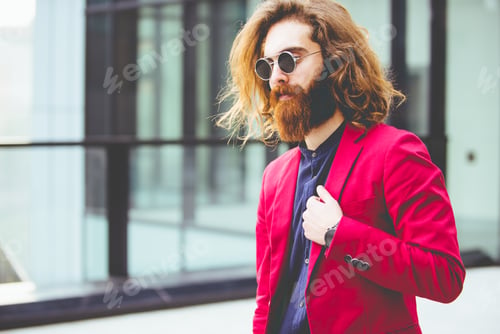 Preview: Cool hipster portrait