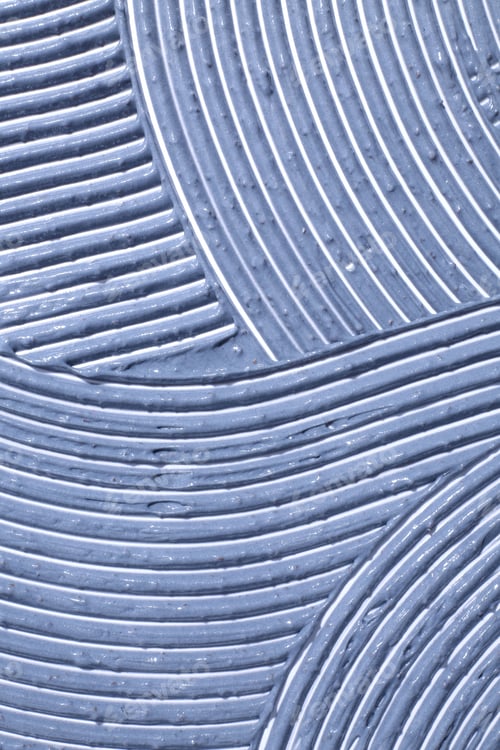 Preview: Charcoal clay texture swatch with lines on white background