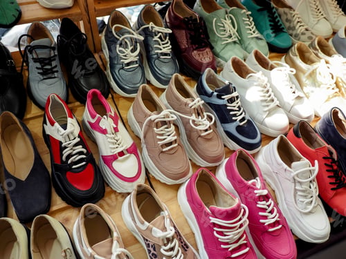 Preview: various colored shoes