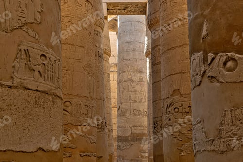 Preview: Hypostyle Hall historical landmark in Luxor, Egypt