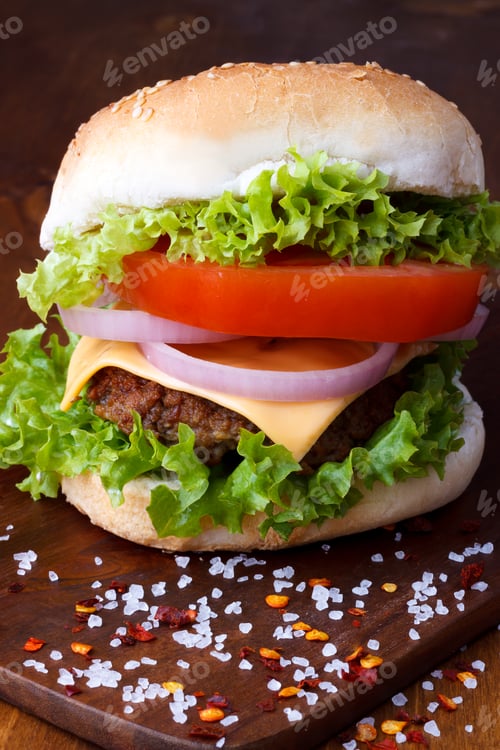 Preview: home made burger