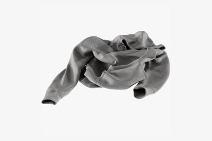 Preview: Mens Grey Pullover Hoodie - Casual Streetwear