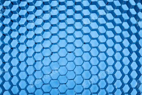 Preview: Close-up metal honeycomb