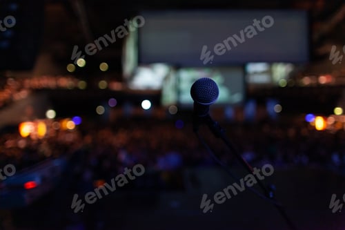 Preview: Microphone on stage