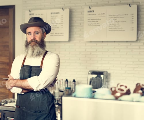 Preview: Coffee Cafe Professional Steam Uniform Appliance Concept