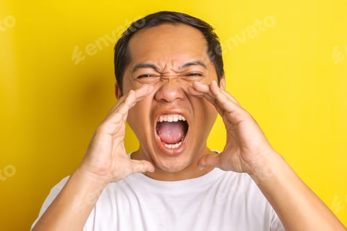 Preview: Asian Man Screaming