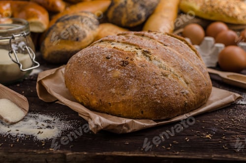 Preview: Homemade bread, product photo